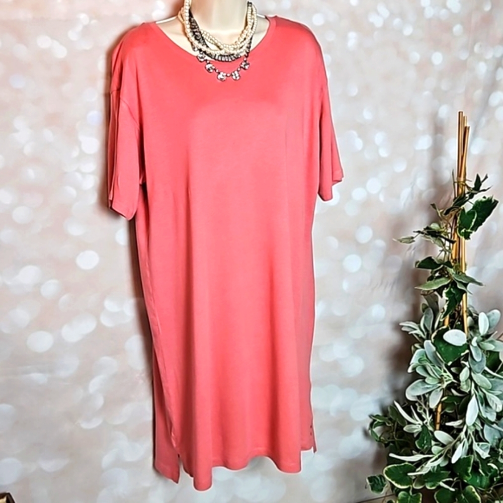 H&M | Peachy Rose Tshirt Dress